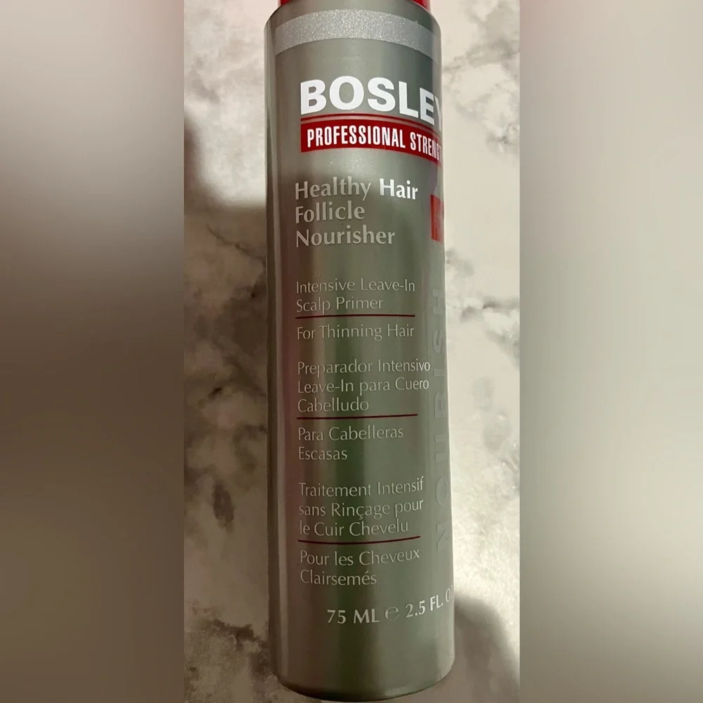 Bosley Professional Strength Healthy Hair Follicle Nourisher- set of 3 bottles